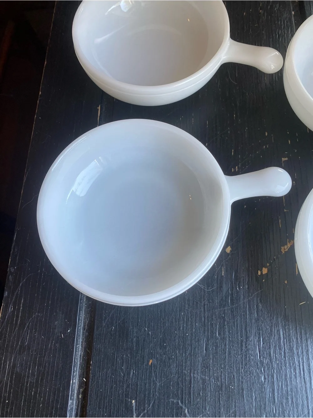 Pyrex set four